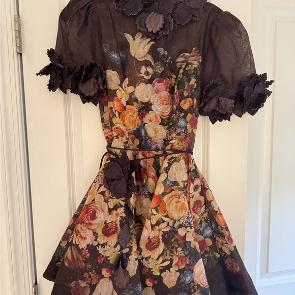 Zimmermann Dresses & Skirts - Zimmermann Dark Floral Formal Dress